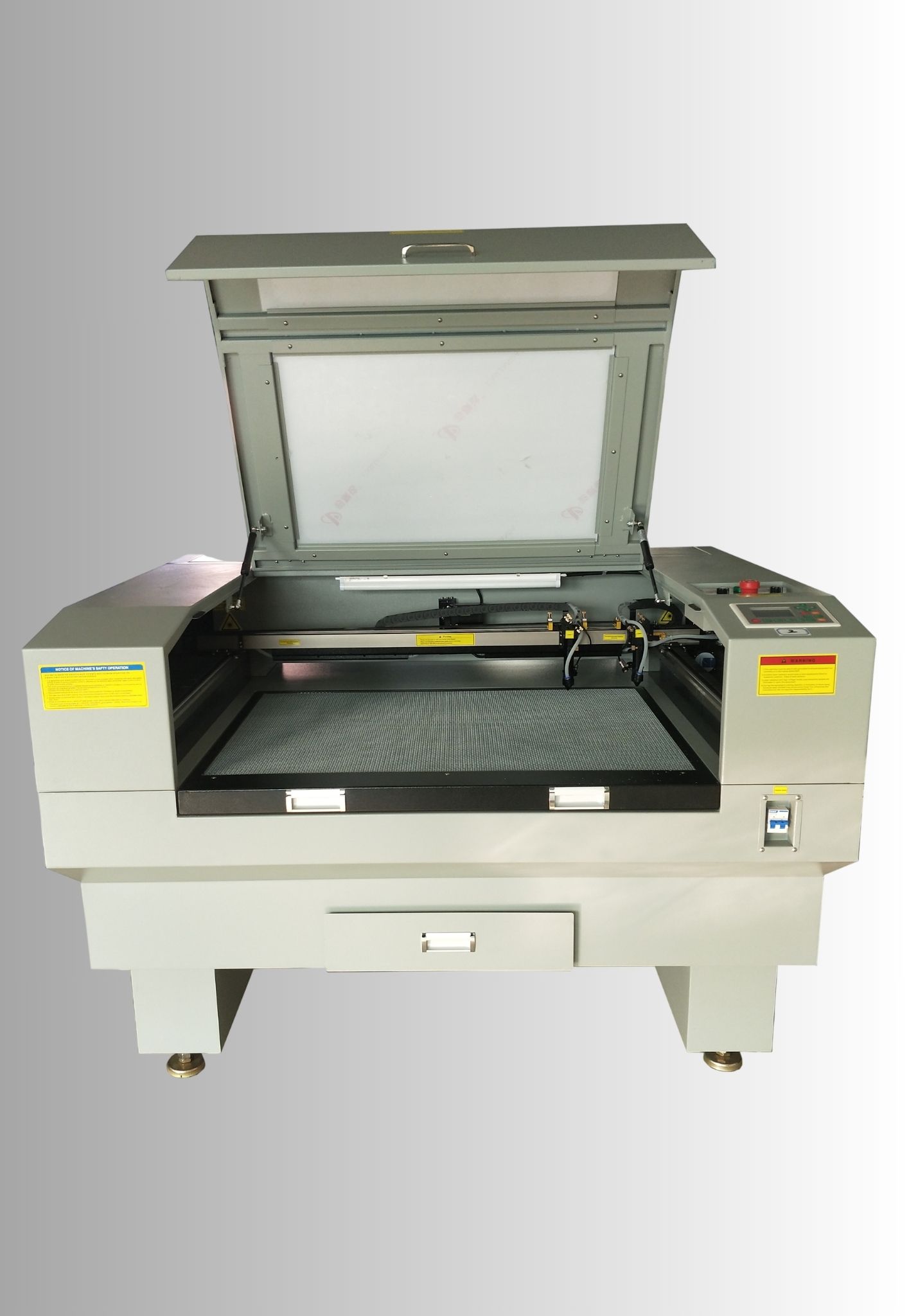High Precision CO2 Laser Cutting Machine RealMachine